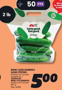 IGA SEEDLESS MINI CUCUMBERS offer