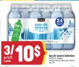 Marché Adonis EAU DE SOURCE SELECTION | SELECTION NATURAL SPRING WATER offer