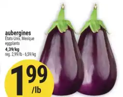 Marché Adonis AUBERGINES | EGGPLANTS offer