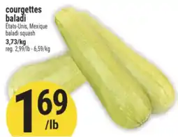 Marché Adonis COURGETTES BALADI | BALADI SQUASH offer