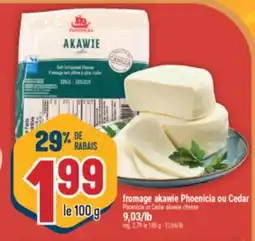 Marché Adonis FROMAGE AKAWIE PHOENICIA OU CEDAR | PHOENICIA OR CEDAR AKAWIE CHEESE offer