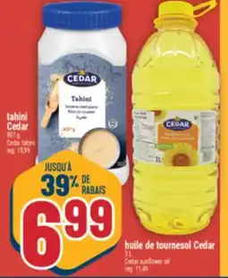 Marché Adonis TAHINI CEDAR | CEDAR TAHINI offer