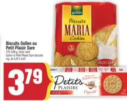 Marché Adonis BISCUITS GULLON OU PETIT PLAISIR DARE | GULLON OR PETIT PLAISIR DARE BISCUITS offer
