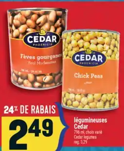 Marché Adonis LÉGUMINEUSES CEDAR | CEDAR LEGUMES offer
