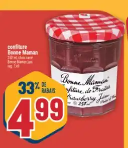 Marché Adonis CONFITURE BONNE MAMAN | BONNE MAMAN JAM offer
