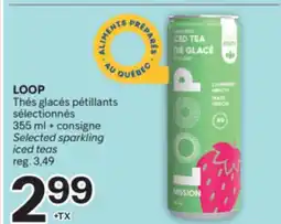 Brunet LOOP Thés glacés pétillants sélectionnés offer