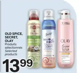 Brunet OLD SPICE, SECRET, OLAY Produits sélectionnés offer