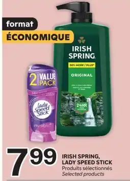 Brunet IRISH SPRING, LADY SPEED STICK Produits sélectionnés offer