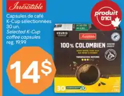 Brunet IRRESISTIBLES Capsules de café K-Cup sélectionnées offer