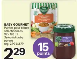 Brunet BABY GOURMET Purées pour bébés sélectionnées offer