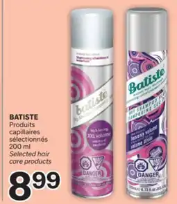 Brunet BATISTE Produits capillaires sélectionnés offer