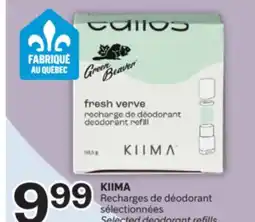 Brunet KIIMA Recharges de déodorant sélectionnées offer