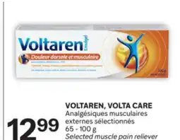 Brunet VOLTAREN, VOLTA CARE Analgésiques musculaires externes sélectionnés offer