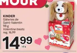 Brunet KINDER Gâteries de Saint-Valentin offer