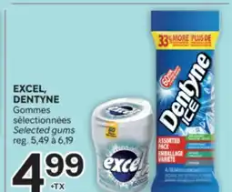 Brunet EXCEL, DENTYNE Gommes sélectionnées offer