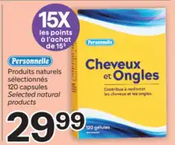 Brunet PERSONNELLE Produits naturels sélectionnés offer