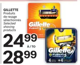 Brunet GILLETTE Produits de rasage sélectionnés offer