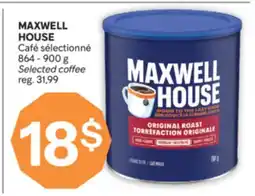 Brunet MAXWELL HOUSE Café sélectionné offer