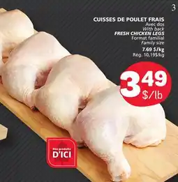 Marché Bonichoix FRESH CHICKEN LEGS offer