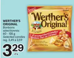 Brunet WERTHER'S ORIGINAL Bonbons sélectionnés offer