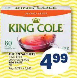 Marché Bonichoix KING COLE ORANGE PEKOE TEA BAGS offer