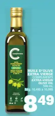 Marché Bonichoix COMPLIMENTS EXTRA-VIRGIN OLIVE OIL offer