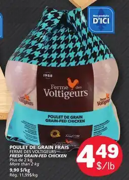 Marché Bonichoix GRAIN-FED CHICKEN FRESH GRAIN-FED CHICKEN offer