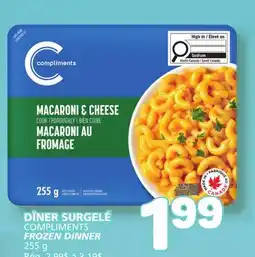 Marché Bonichoix COMPLIMENTS FROZEN DINNER offer