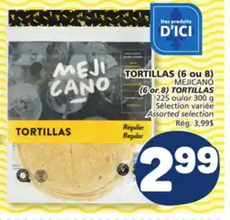 Marché Bonichoix MEJICANO (6 or 8) TORTILLAS offer