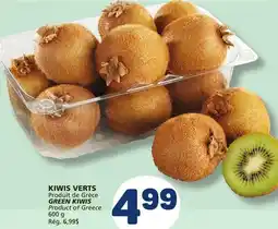 Marché Bonichoix GREEN KIWIS offer