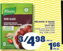 Marché Bonichoix KNORR SAUCE MIX offer