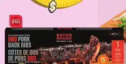 Marché Bonichoix BÂTON ROUGE FRESH PORK BACK RIBS offer