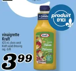 Marché Richelieu VINAIGRETTE KRAFT | KRAFT SALAD DRESSING offer