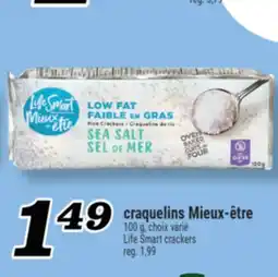 Marché Richelieu craquelins Mieux‑être | Life Smart crackers offer