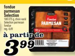 Marché Richelieu FONDUE PARMESAN SELECTION | SELECTION PARMESAN FONDUE offer