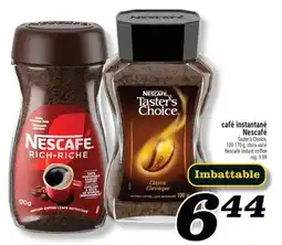 Marché Richelieu café instantané Nescafé | Nescafé instant coffee offer