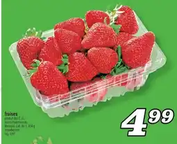 Marché Richelieu fraises | strawberries offer