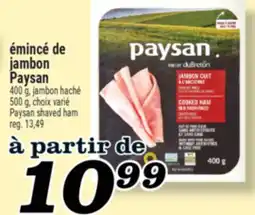 Marché Richelieu ÉMINCÉ DE JAMBON PAYSAN | PAYSAN SHAVED HAM offer