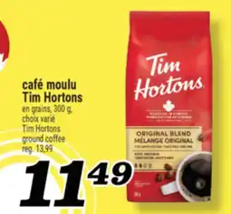 Marché Richelieu Café Moulu Tim Hortons | Tim Hortons Ground Coffee offer