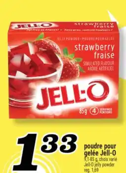 Marché Richelieu POUDRE POUR GELÉE JELL‑O | JELL-O JELLY POWDER offer