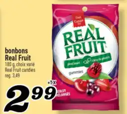 Marché Richelieu BONBONS REAL FRUIT | REAL FRUIT CANDIES offer
