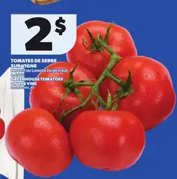 Provigo GREENHOUSE TOMATOES ON THE VINE offer