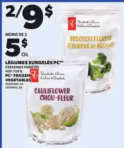 Provigo PC FROZEN VEGETABLES offer