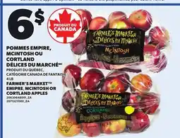 Provigo FARMER'S MARKET EMPIRE, MCINTOSH OR CORTLAND APPLES, 4 LB offer