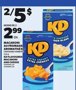 Provigo KD FLAVOURED MACARONI AND CHEESE offer