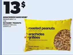 Provigo NO NAME PEANUTS offer