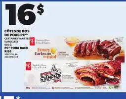 Provigo PC PORK BACK RIBSRIBS offer