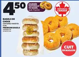 Provigo PREMIUM BAGELS, 6 UN offer