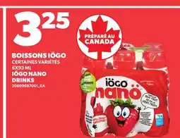 Provigo IÖGO NANO DRINKS offer