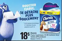 Provigo CHARMIN PAPIER HYGIÉNIQUE, 12=48 ROULEAUX, DOUX offer